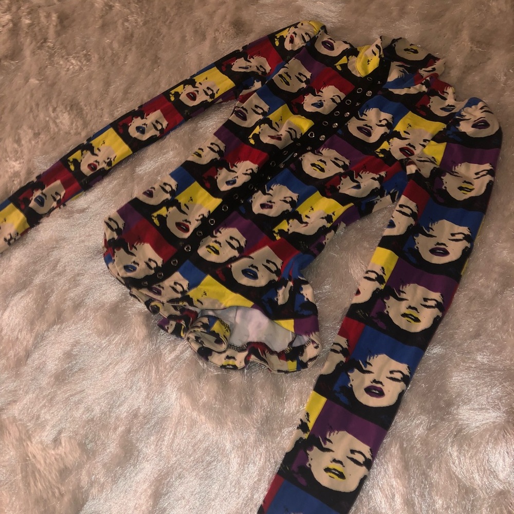 Betsey Johnson x Marilyn Monroe top Small